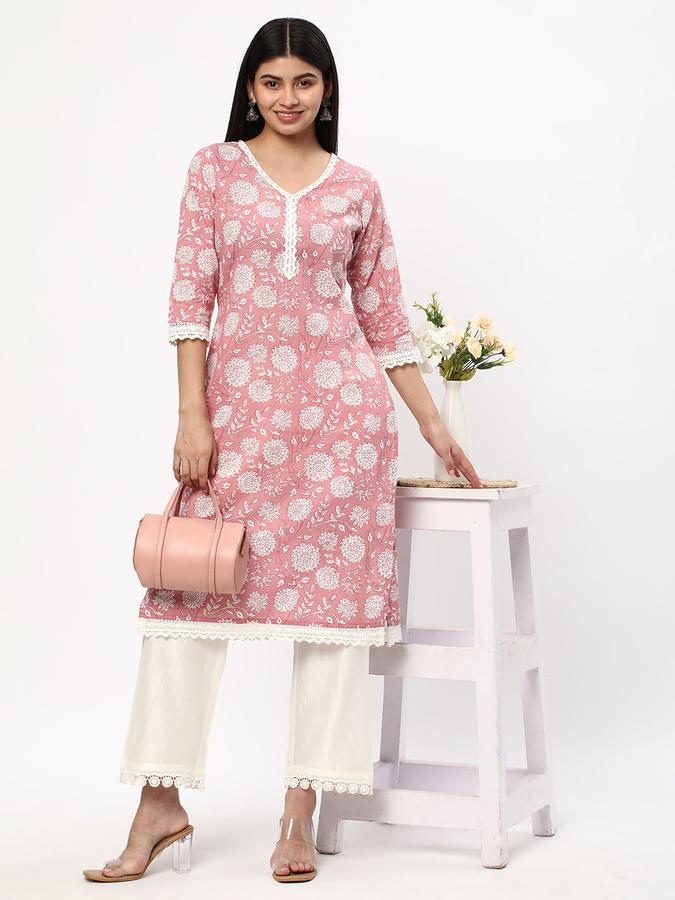 Women Micro Print Kurta data-index=