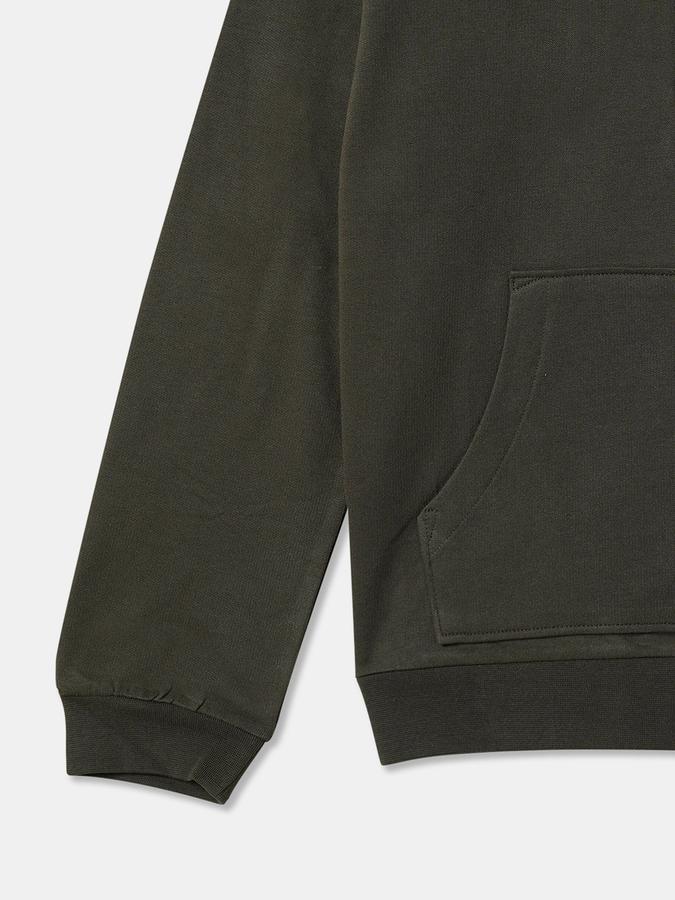 Boys Relaxed Fit Full Sleeve Zip Neck SweaT-Shirt