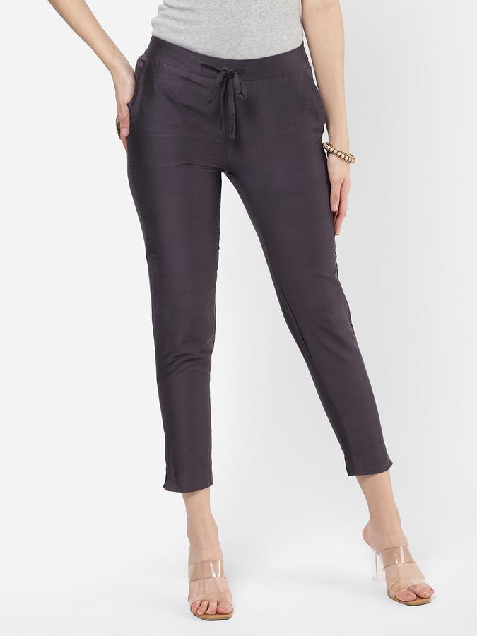 R&B Women Grey Fashion Bottoms