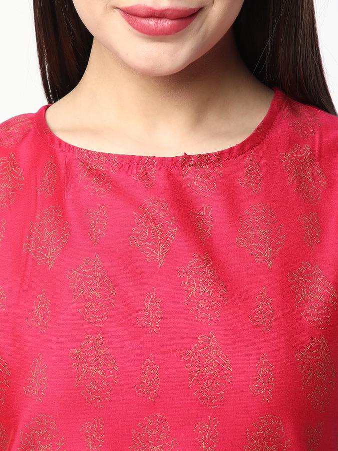 R&B Pink Women Tops & Kurtis image number 3