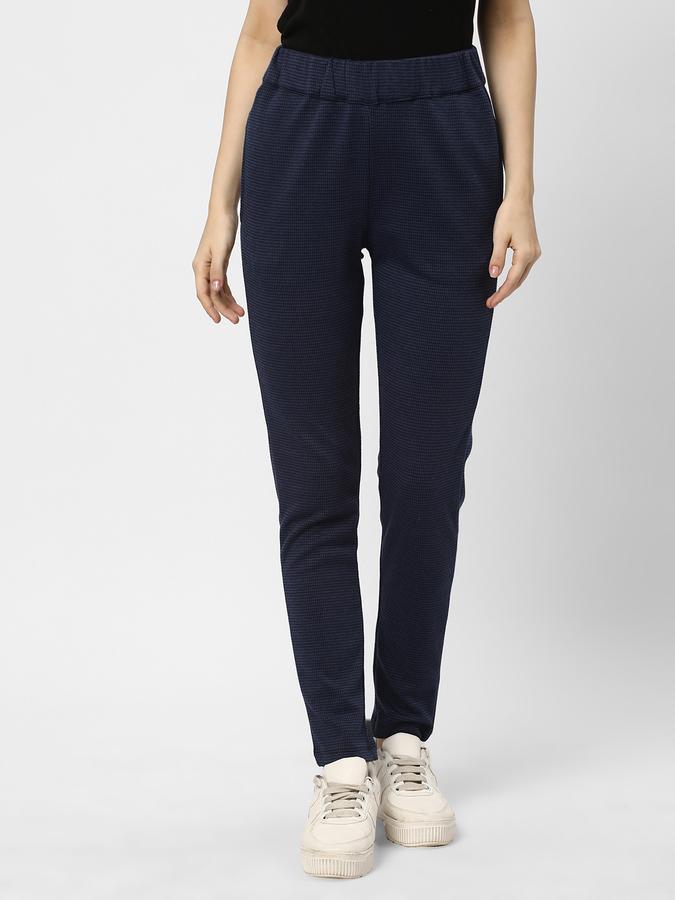 R&B Knitted Jacquard  Trousers