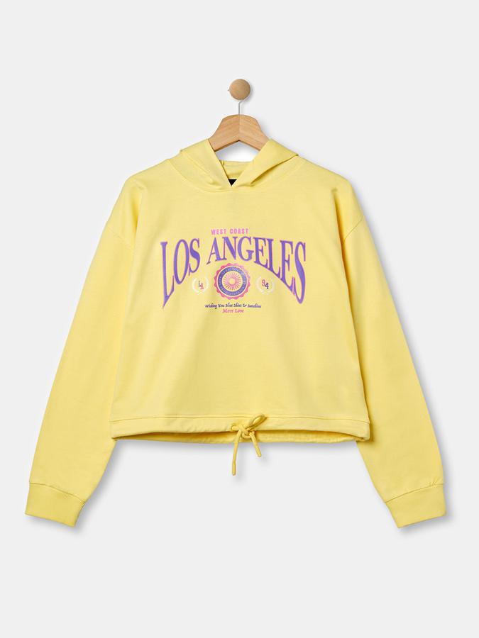 R&B Girls Yellow Sweatshirt