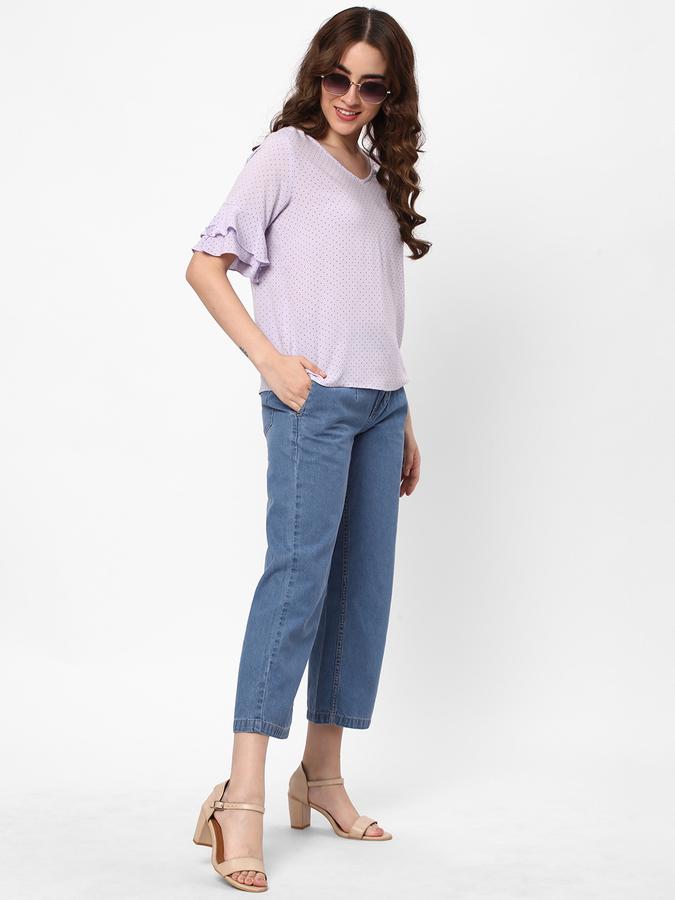 Women Printed Regular Fit Top image number 1