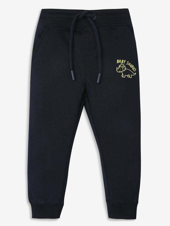 Pack of 2 Infant Boys Solid Pants image number 1