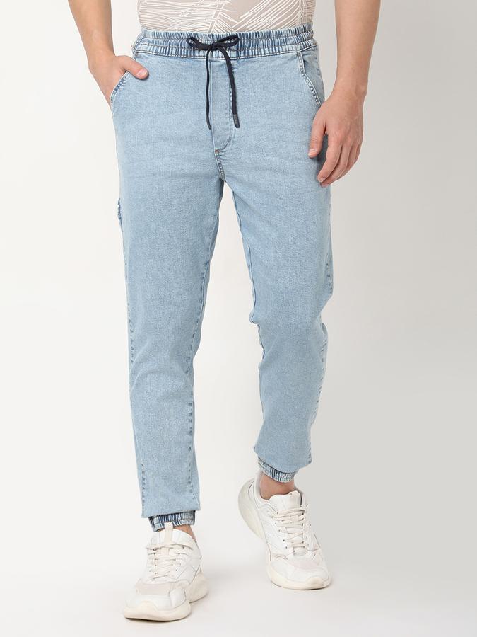 Men Mid-Rise Jogger Jeans image number 0