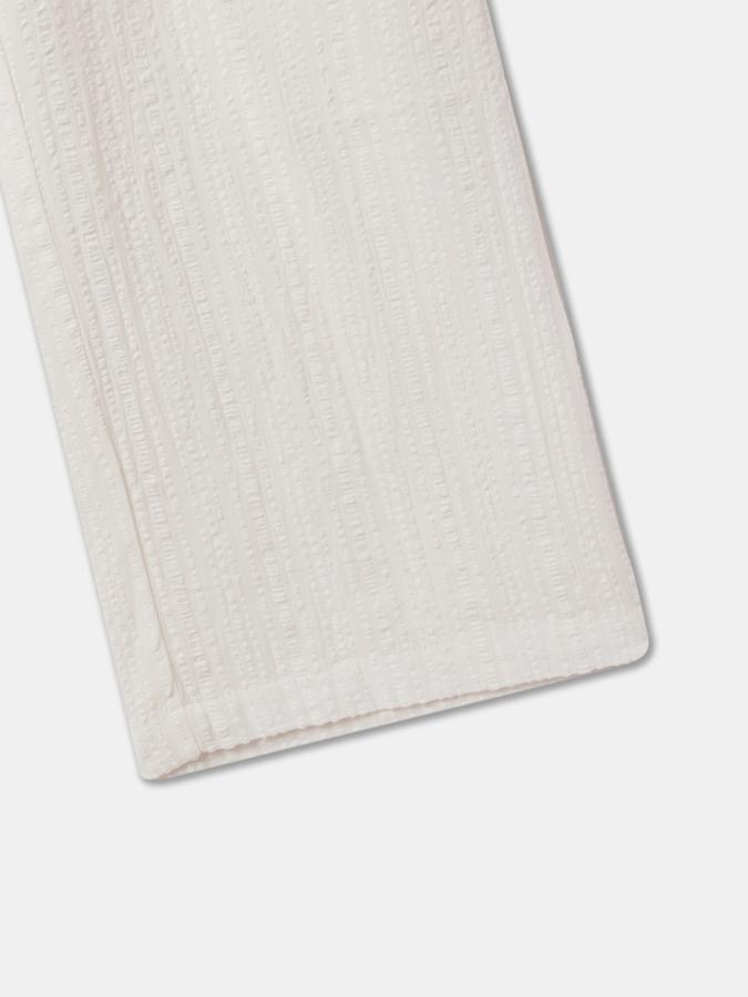 Boys Wide Leg Solid Drawstring Waist Trouser