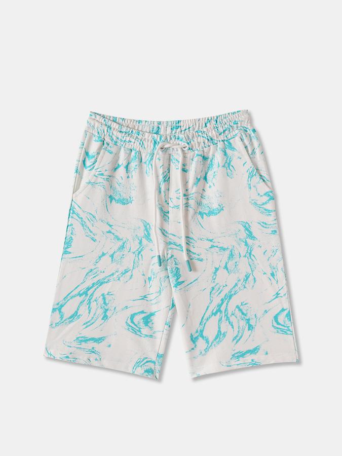 Boys Graphic T-shirt with Shorts Fashion Set