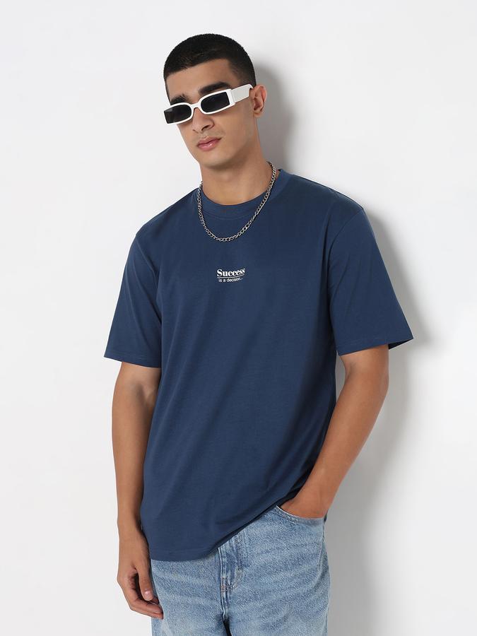 MENS Short Sleeves CREW NECK GRAPHIC TEES- RELAX FIT