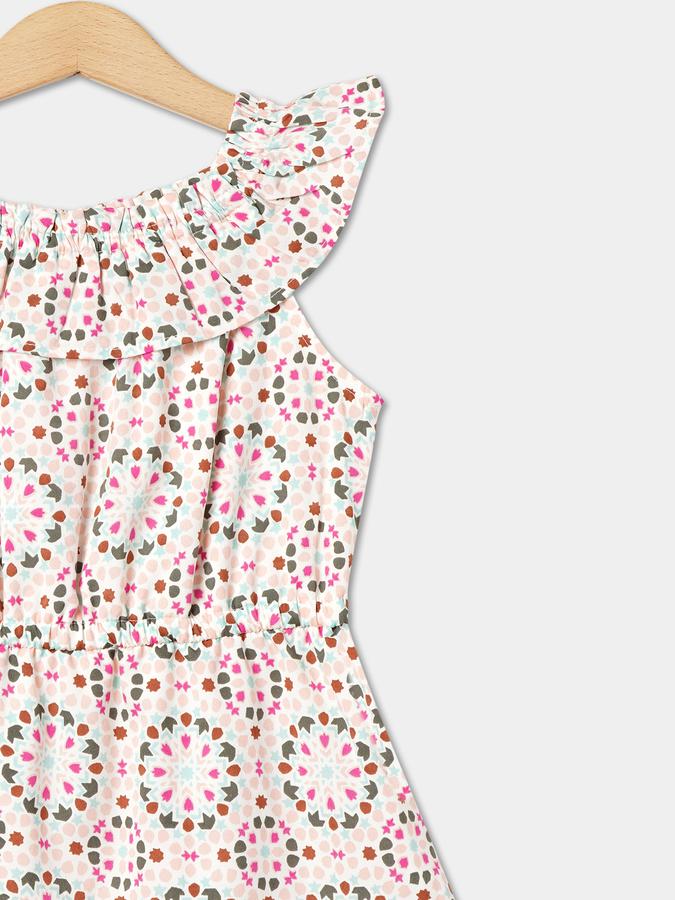 R&B Girls Pink Casual Dresses image number 2