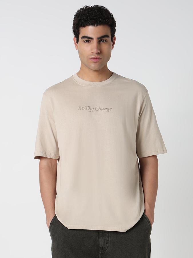 Printed Men Round Neck T-Shirt image number 1