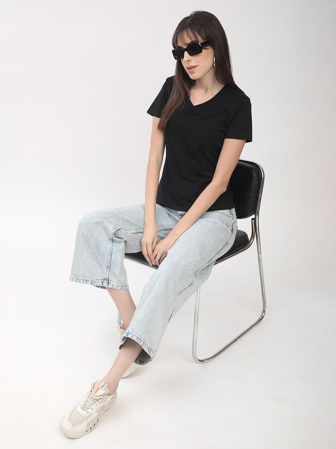 R&B WOMEN'S ROUND NECK TEE image number 1