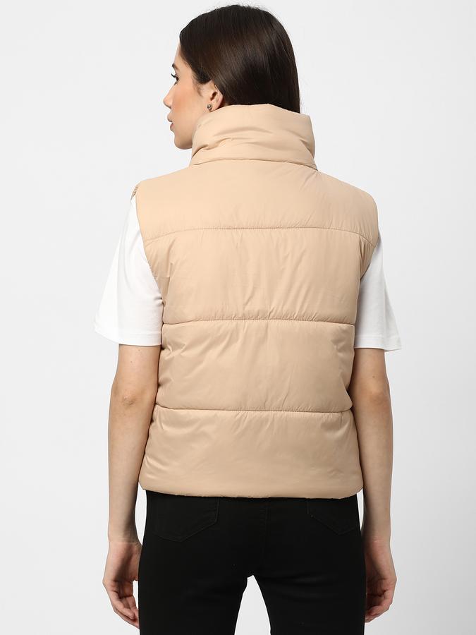 R&B Basic Sleeveless Puffer Jacket image number 2