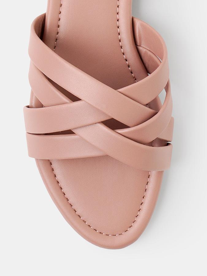 R&B Women Multi Strap Flat Sandals image number 4