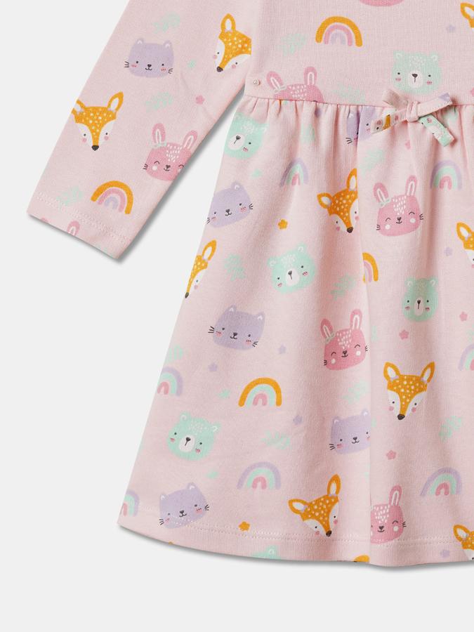 Girls Midi/Knee Length Casual Dress image number 3
