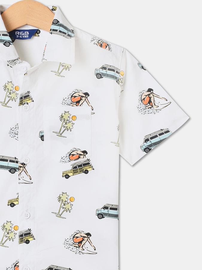 R&B Boy's Printed Shirt image number 2