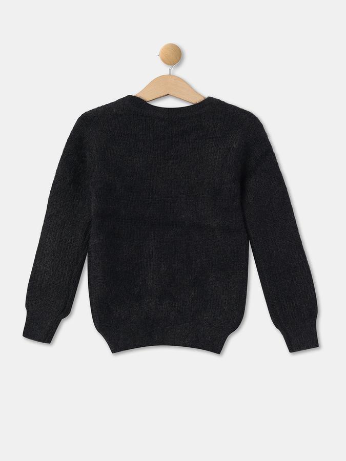 R&B Girl's Round Neck Sweater image number 1