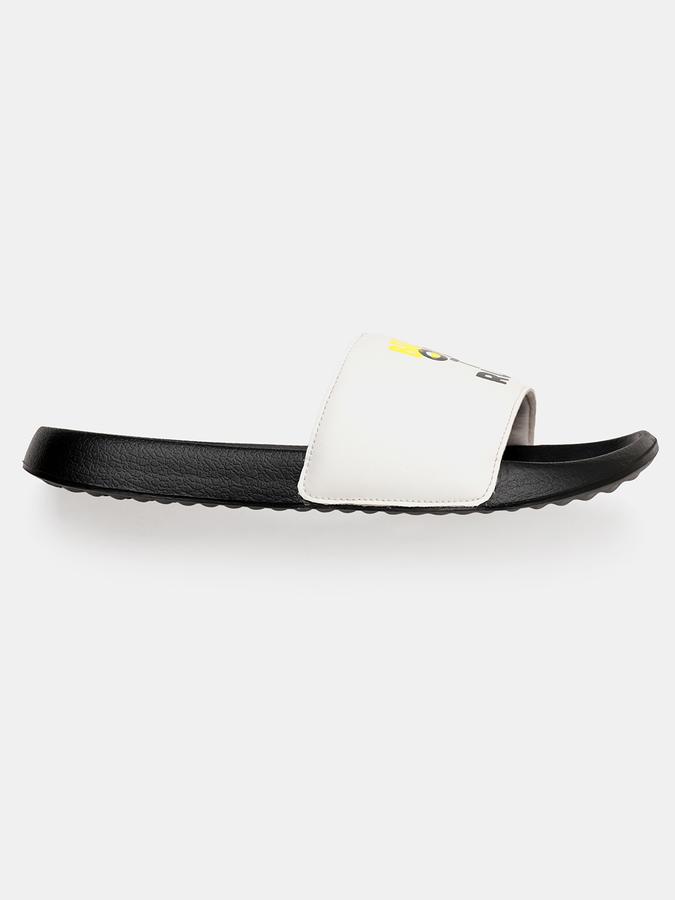 R&B Men White Slides image number 1