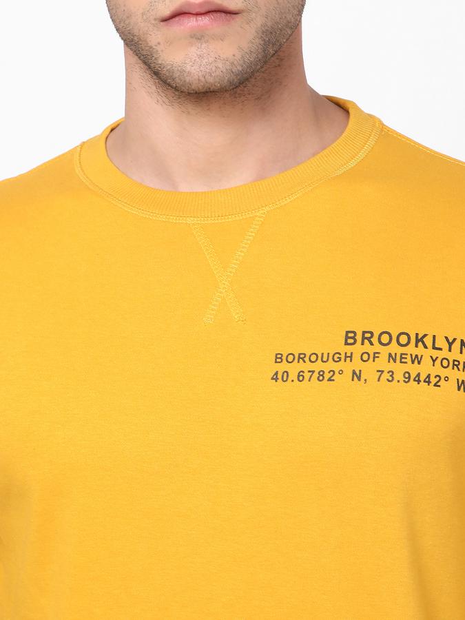 R&B Yellow Men Sweatshirts & Hoodies image number 3