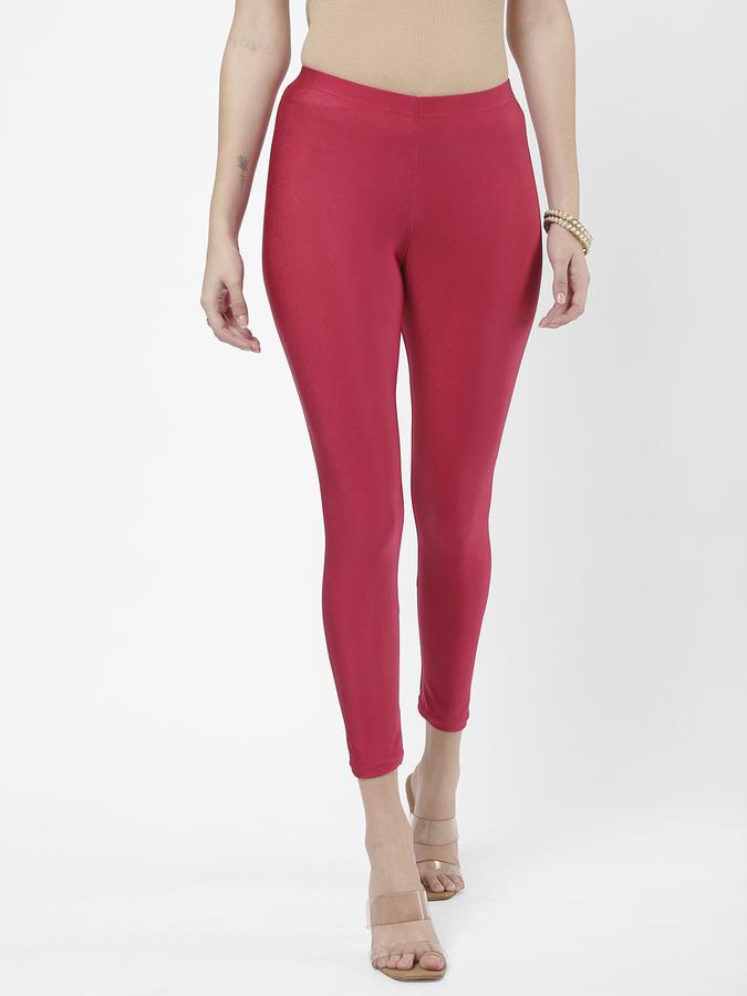 R&B Women Fuchsia Churidars & Leggings