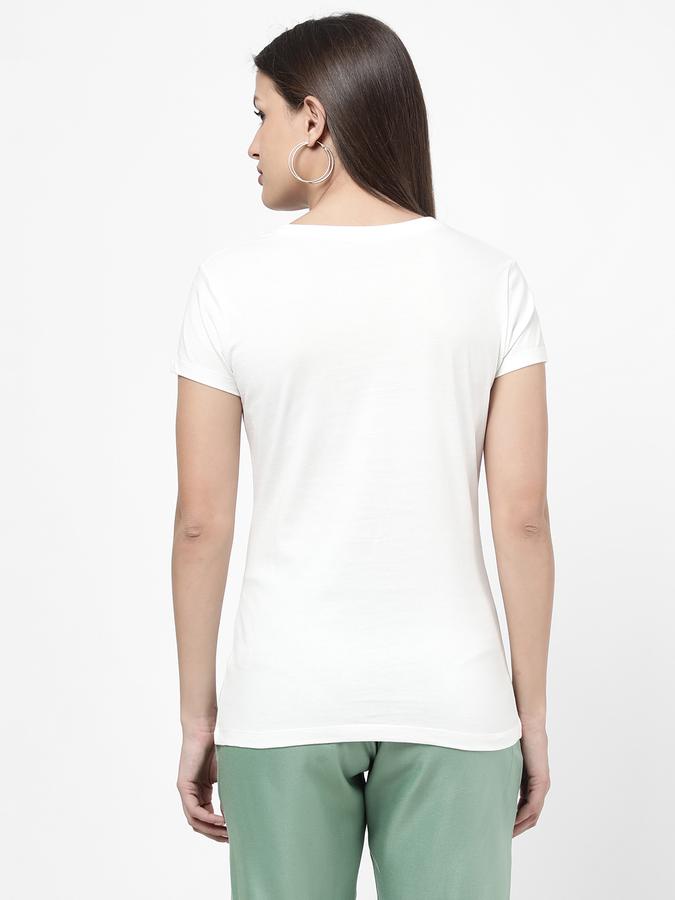 R&B Women's Basic Solid T-Shirt image number 2