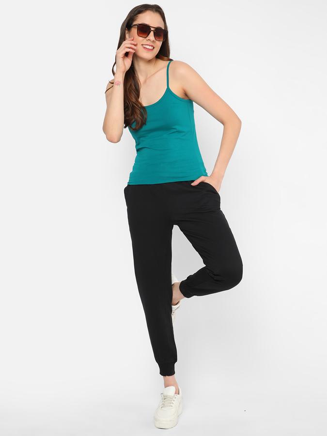 Women Cotton Regular Fit Scoop Neck Solid Camisole