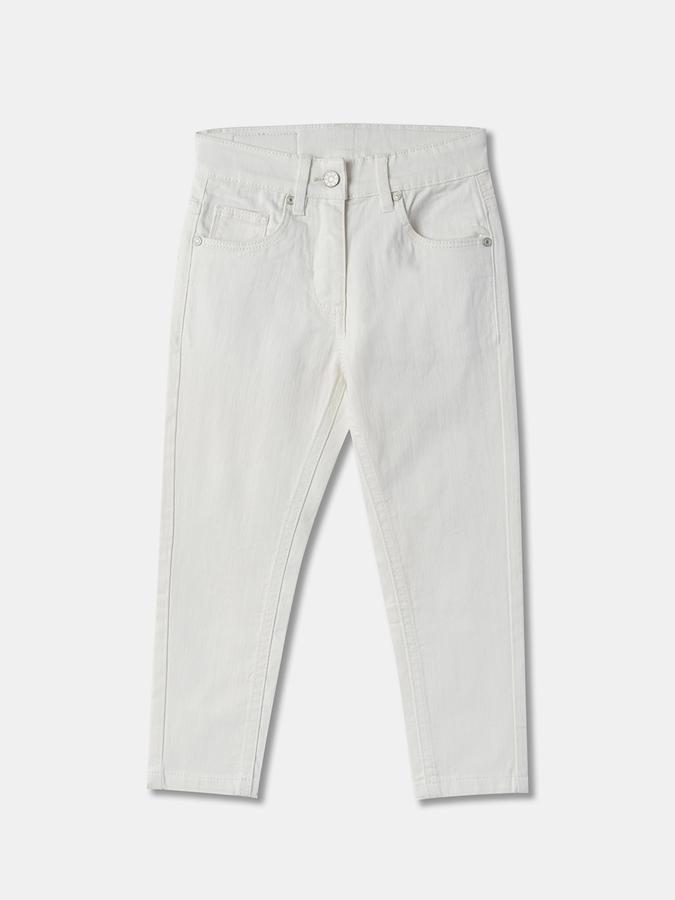 Girls Mid-Rise Straight Fit Jeans image number 0