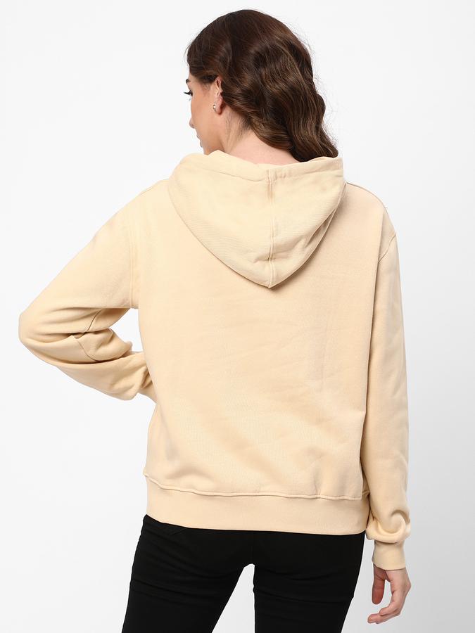 Women Typographic Print Hoodie image number 2