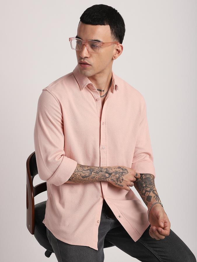 R&B Men's Coral Shirt