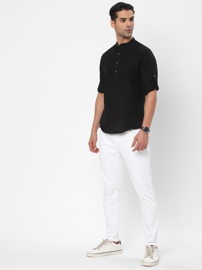 R&B Men's Solid Shirt With Single Pocket image number 1