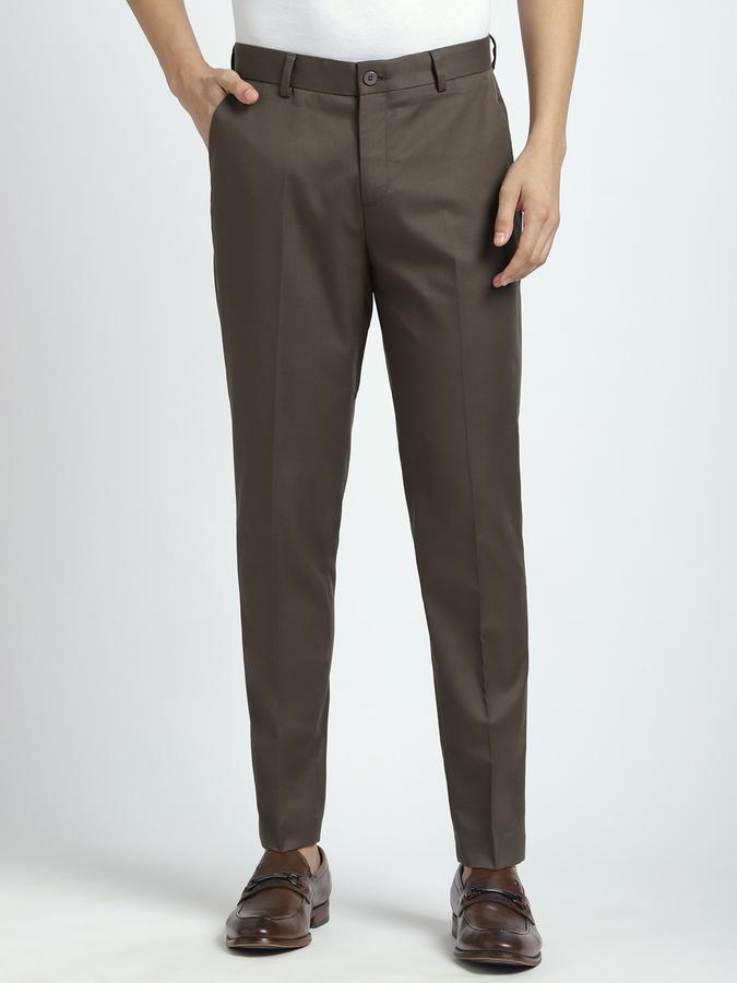 R&B Men's Olive Trousers