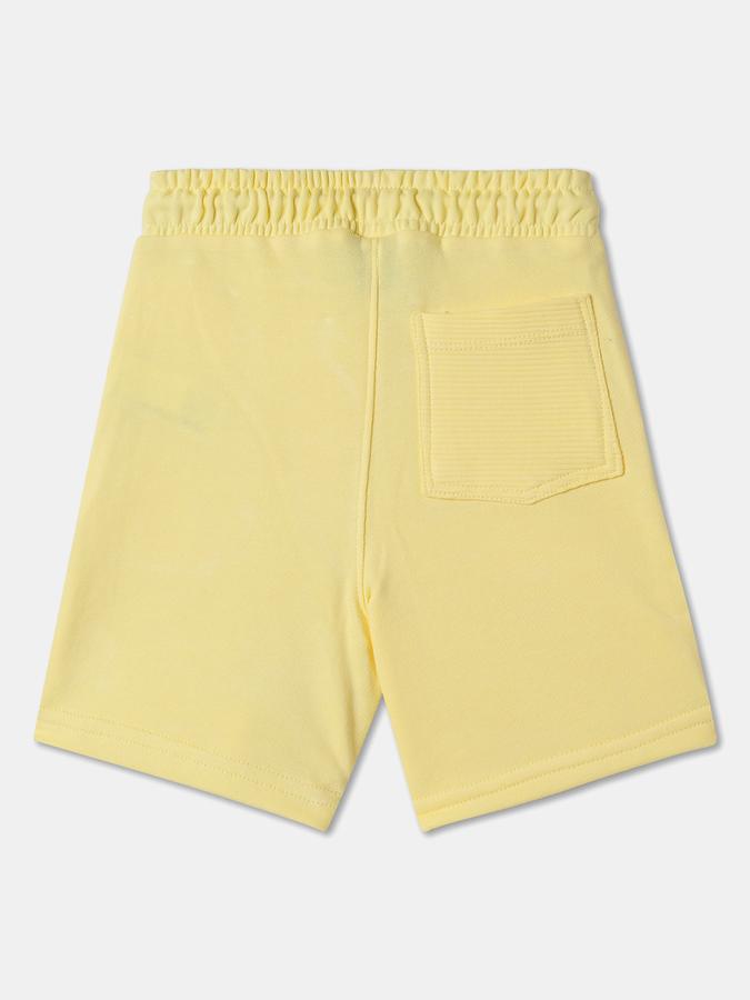 Boys Graphic Print Regular Fit Flat-Front Shorts image number 1