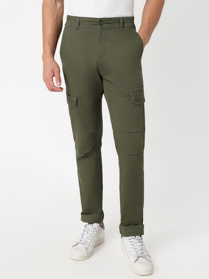 R&B Men Regular Fit Casual Trousers
