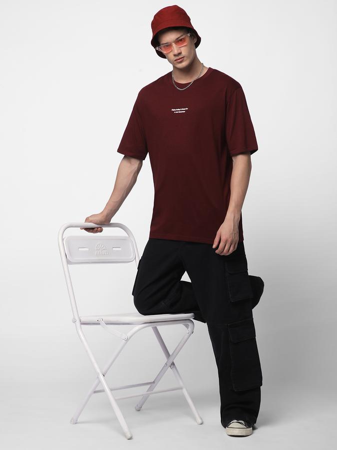 R&B MEN'S Graphic Printed T-Shirt with Crew Neck and Short Sleeves image number 1