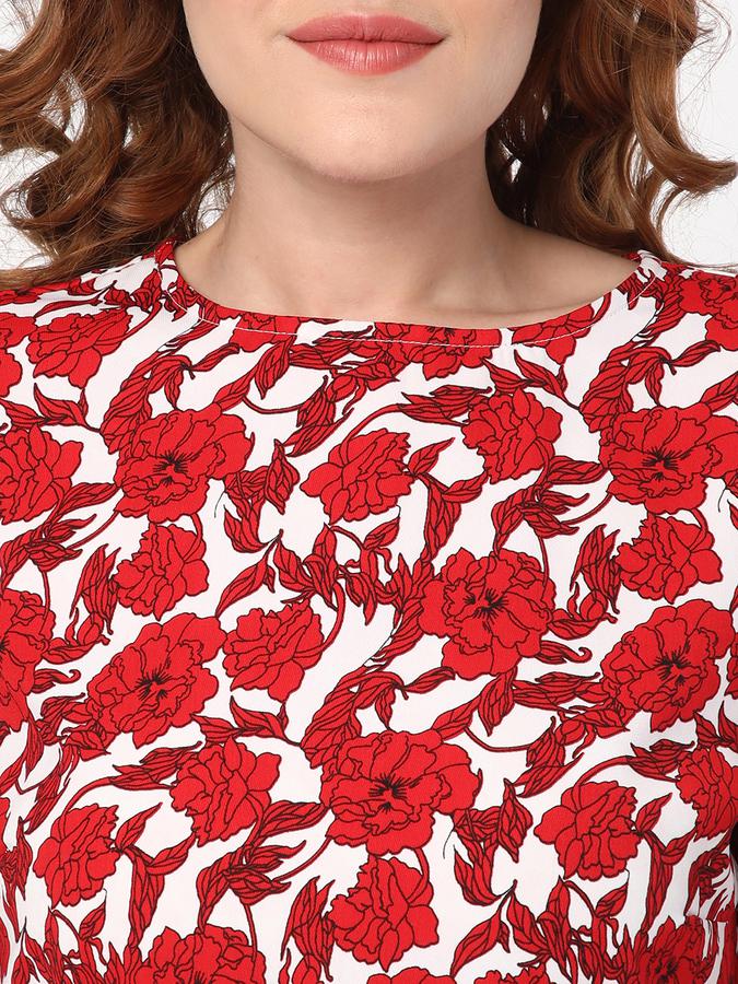 R&B Women Red Dress image number 3