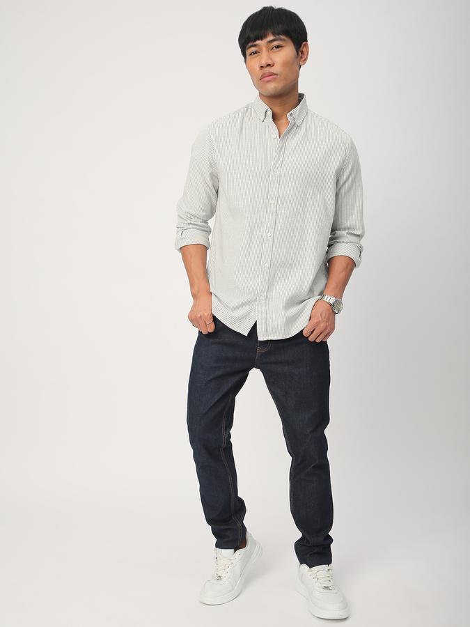 Men Striped Casual Shirt image number 1