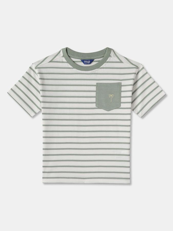 Boys Regular Fit Short Sleeve Crew Neck T-Shirt