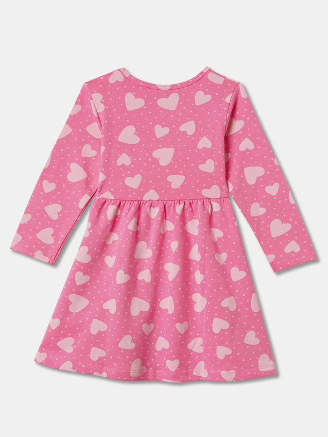 Girls Midi/Knee Length Casual Dress image number 1