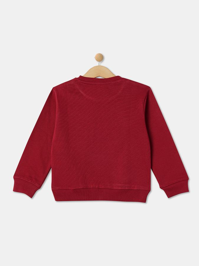 Boys Graphic Print Round-Neck Sweatshirt image number 1