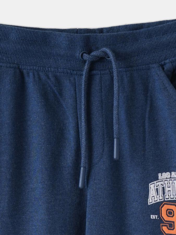 Boys Relaxed Graphic Drawstring Cuffed Hem Jogger