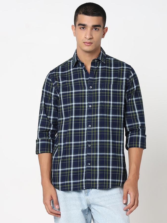 MEN REGULAR FIT Long Sleeves SHIRT data-index=