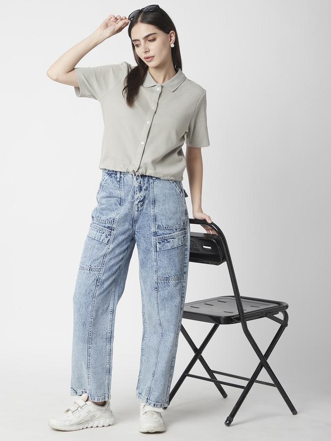 Casual Solid Women Top image number 1