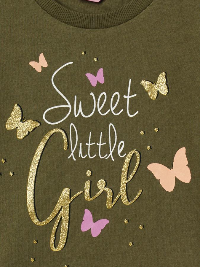 R&B Girls Olive Sweatshirt image number 3
