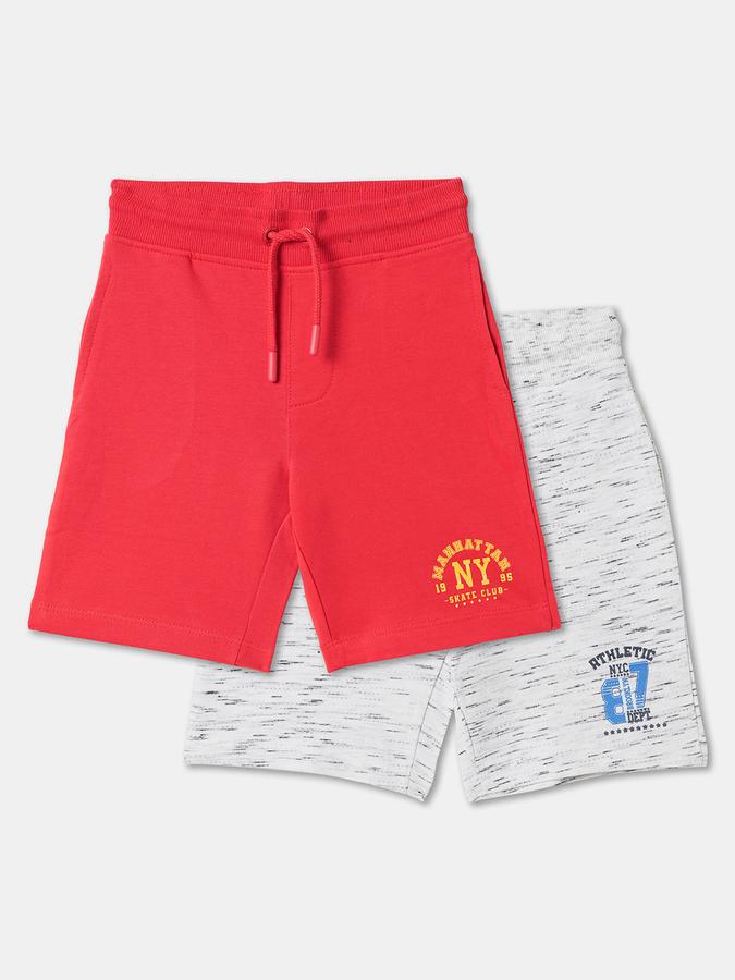 Boys Solid Shorts & 3/4ths