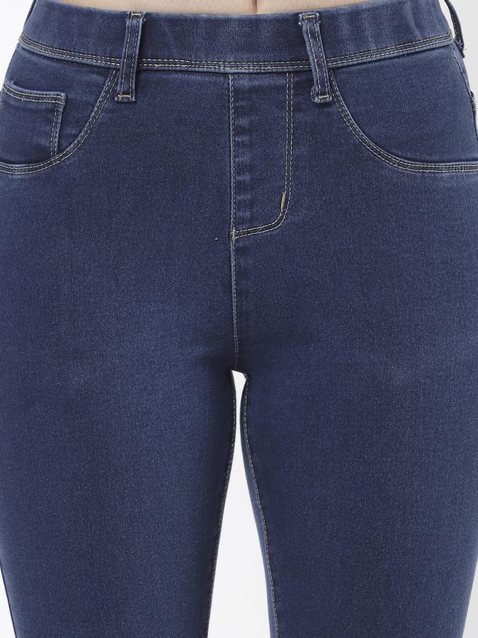 R&B Women Blue Jeggings image number 3