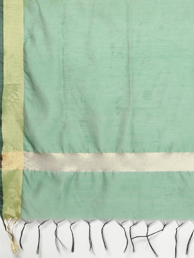 R&B Women Green Dupattas image number 3
