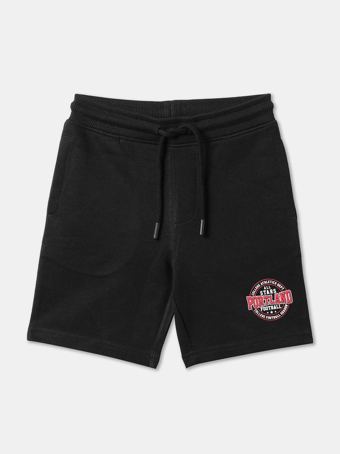 Boys Regular Fit Flat-Front Shorts image number 0