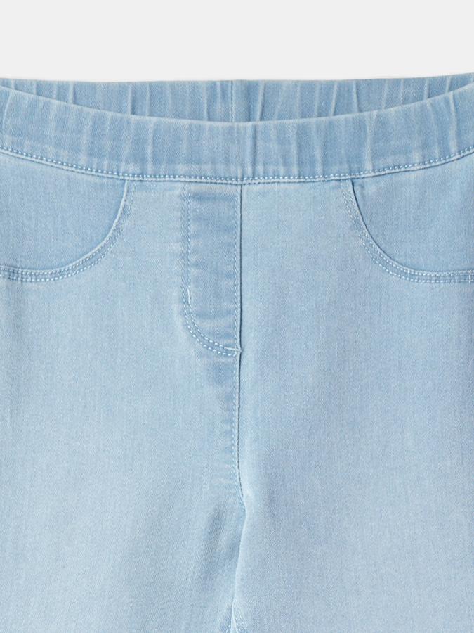 Girls Blend Skinny Fit Mid-Rise Solid Jeans