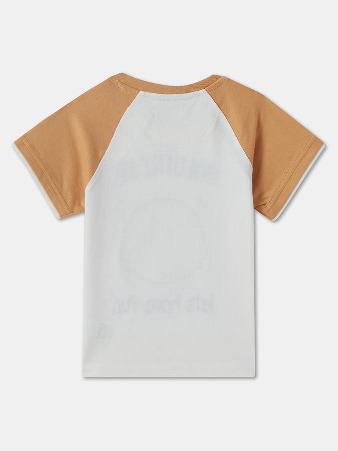 Baby Boys Graphic Print Pure Cotton Regular T Shirt image number 1