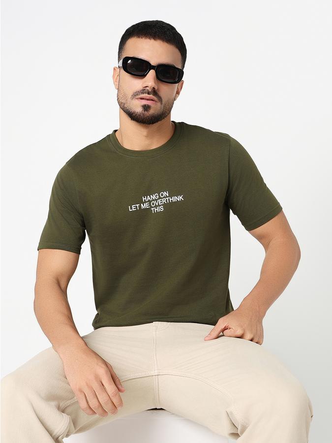 Printed Men Round Neck T-Shirt