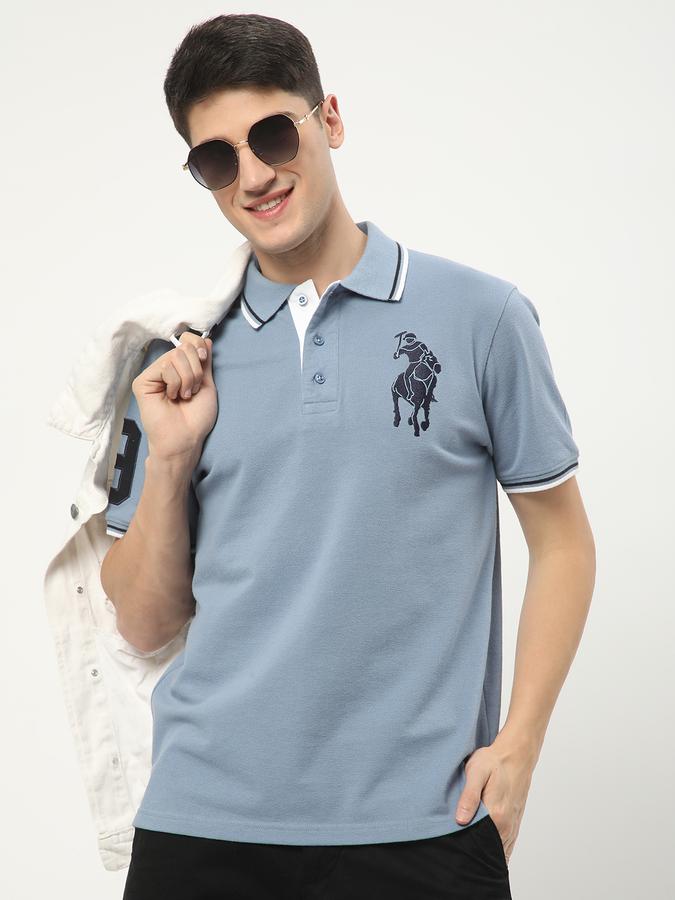 Men Regular Fit Polo T-Shirt image number 0